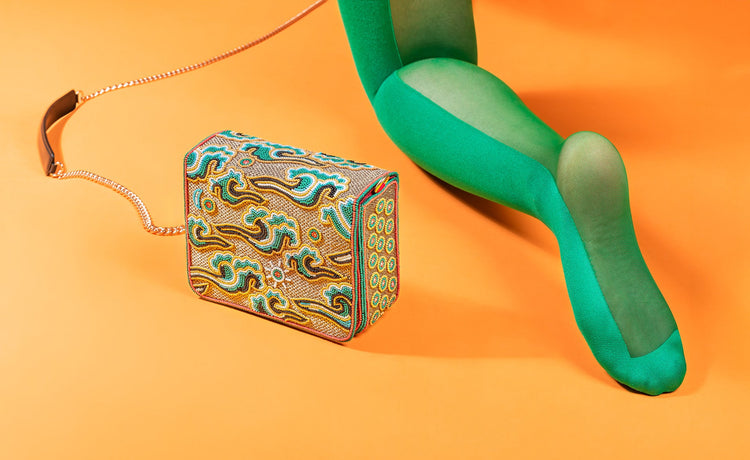 Les mini sacs perlés