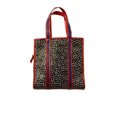 Sac Cabas Hairon Black and White