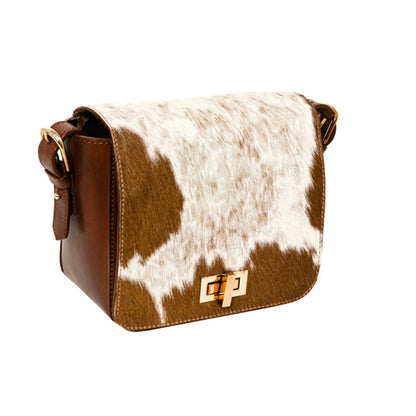 sac bandoulière cuir imprimé cheval