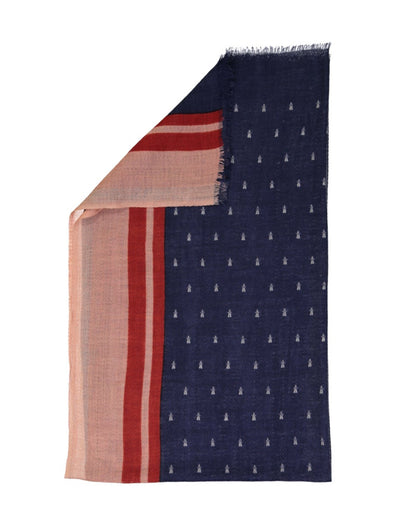 Foulard Autobahn Bleu