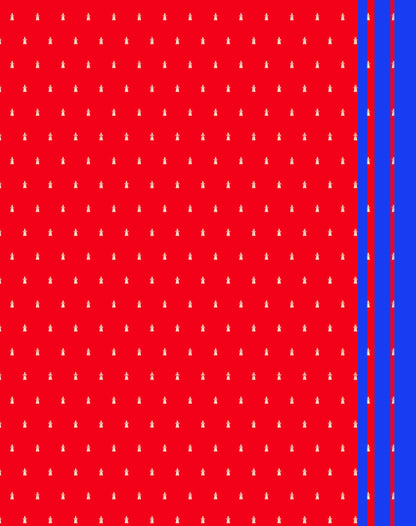 Foulard Mini Autobahn Rouge