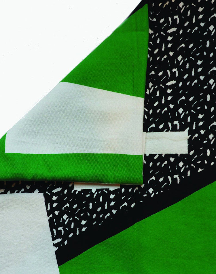 Fouta vert 100% Cotton