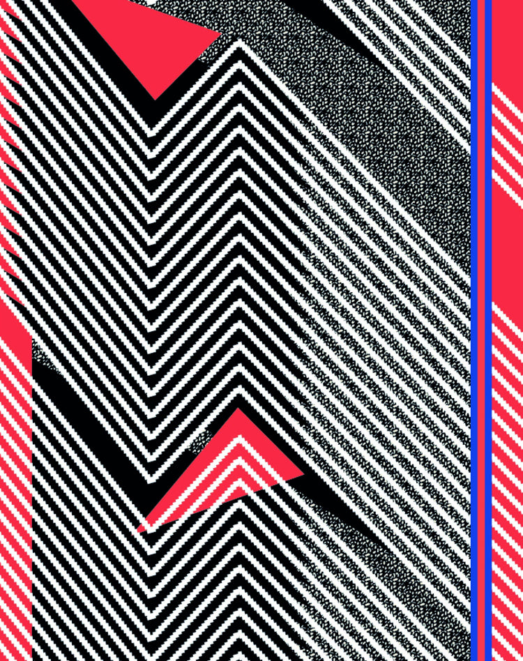 Fouta 100% Cotton rouge bleu noir